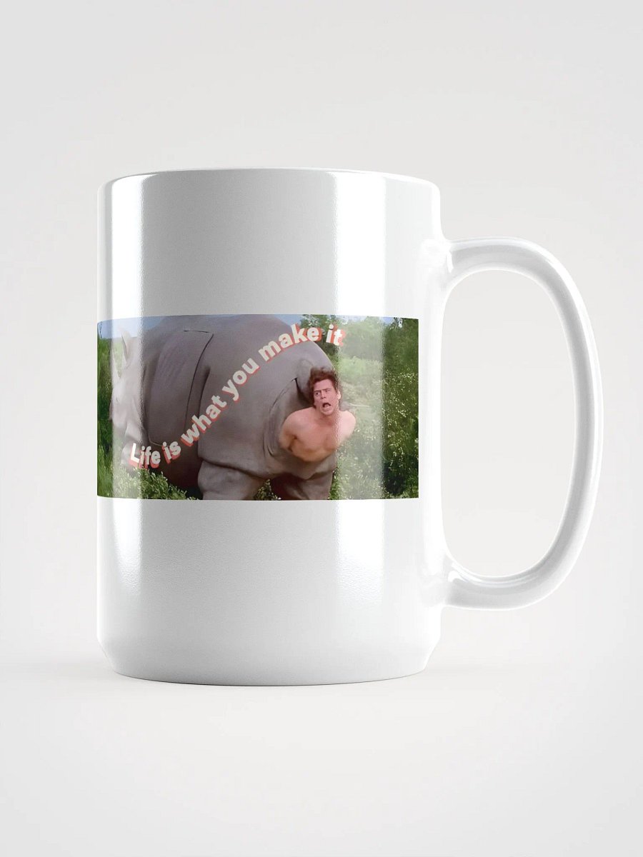 "Life Is What You Make It" Funny Jim Carrey - Mug For Everyday Use product image (2)