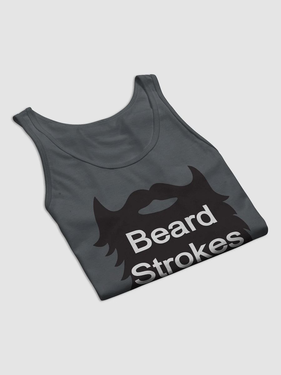 Beard Strokes Tank Top - Unisex (Black Beard) product image (74)