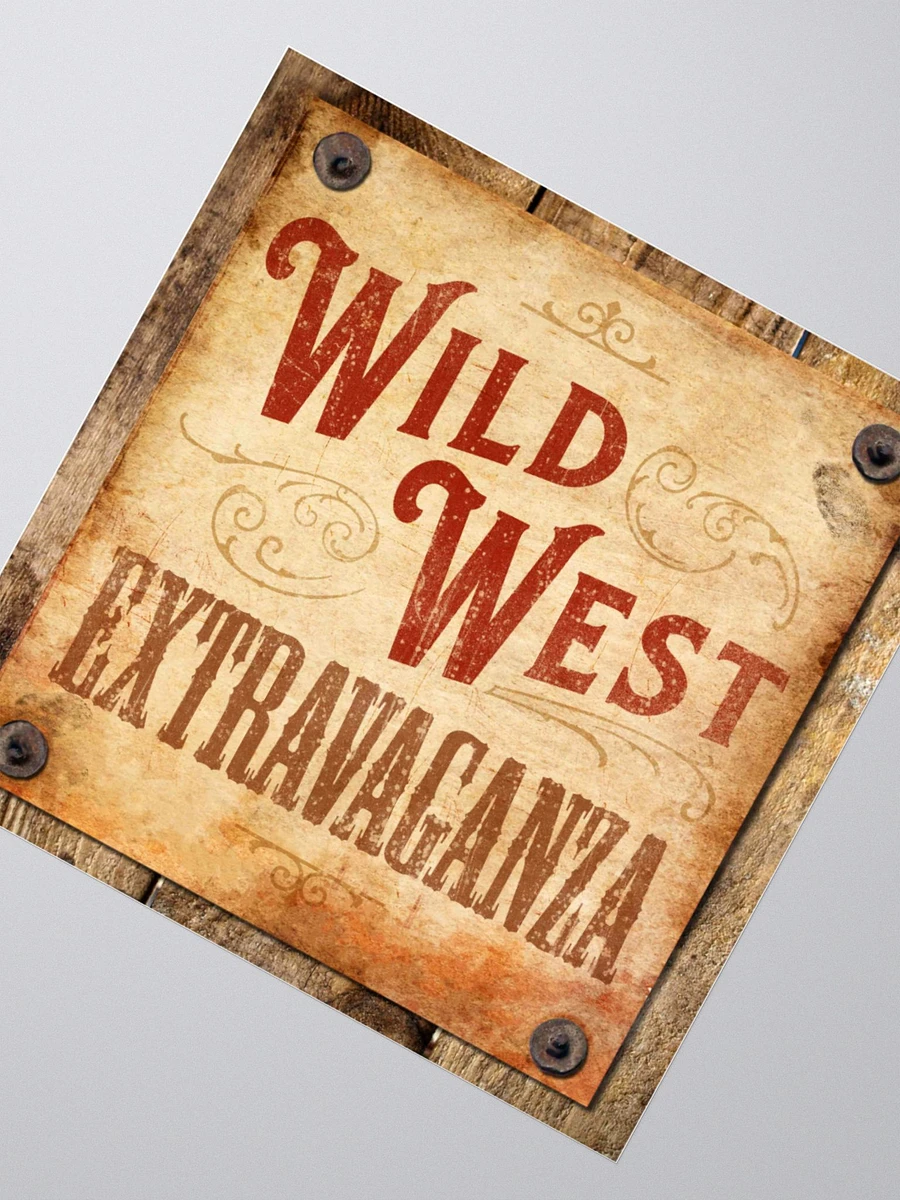 Wild West Extravaganza Kiss Cut Stickers product image (6)