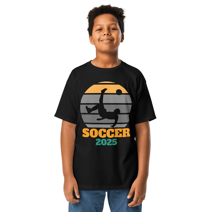 Sunset Soccer 2025 Youth Tee product image (1)