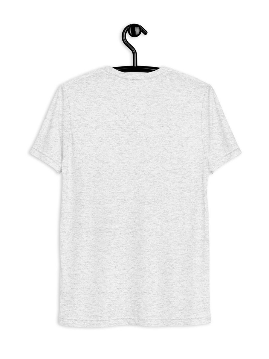 Background Noise Tee – White Fleck Triblend product image (3)