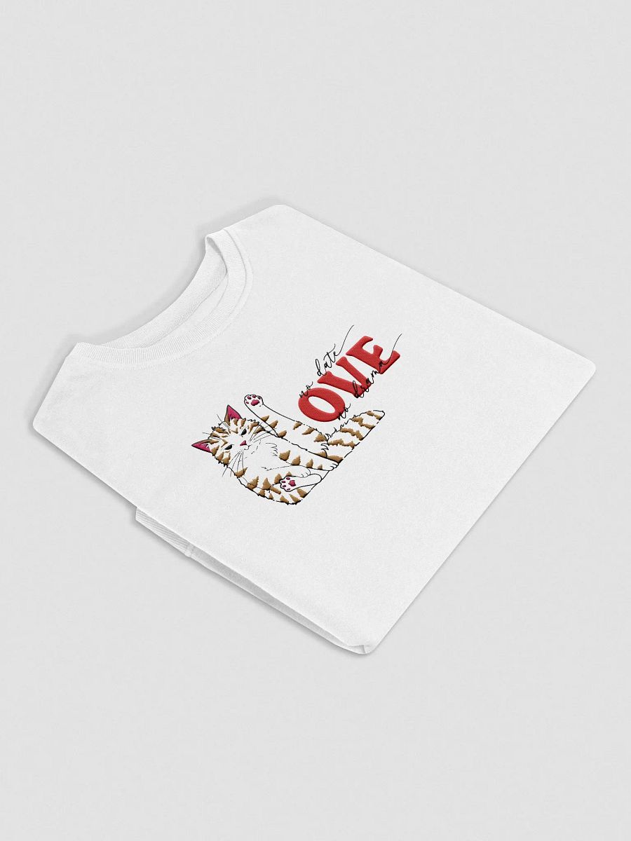 Cat Date Night - Embroidered Organic Sweatshirt product image (3)