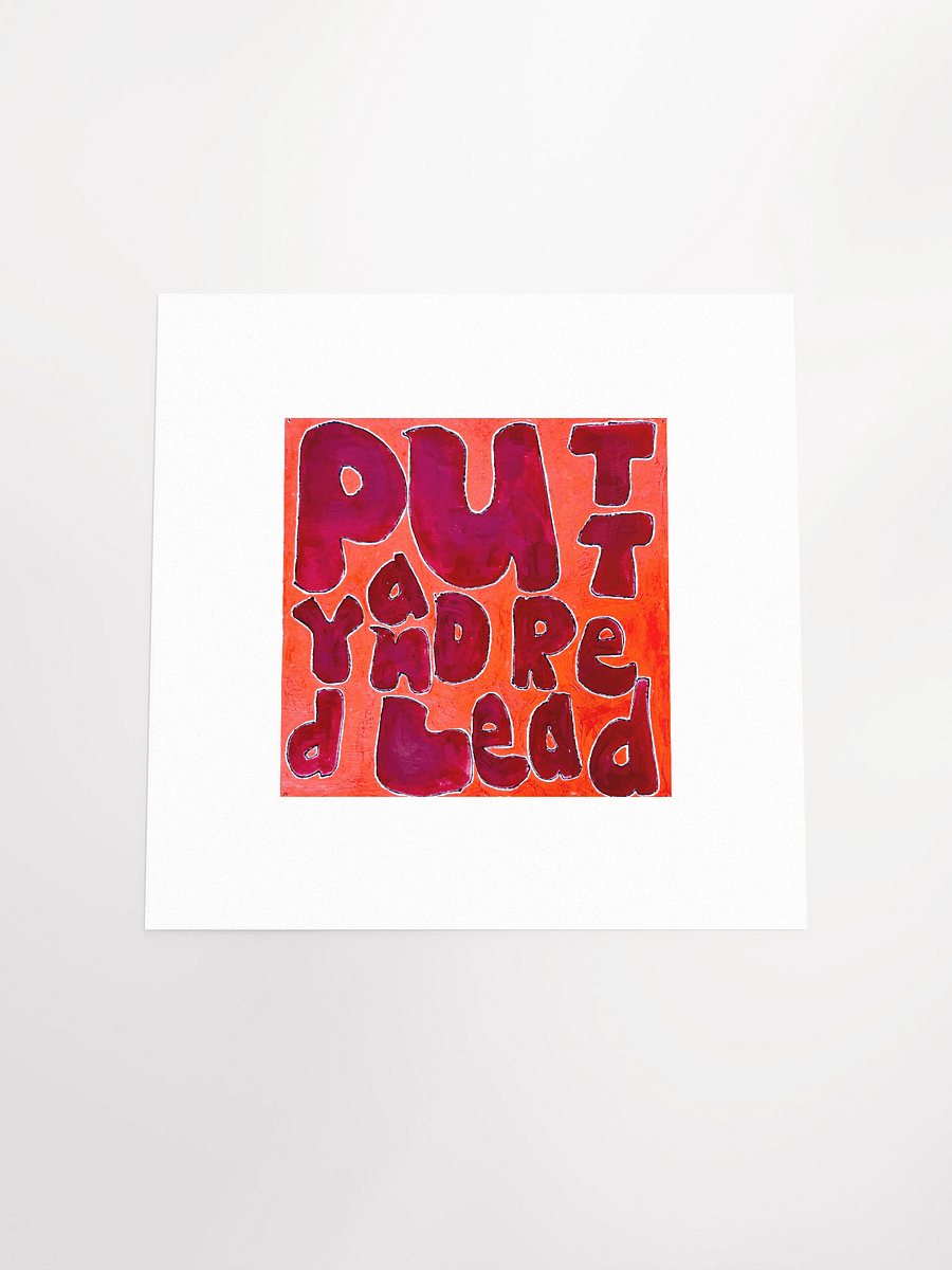 Putty and Red Lead Print product image (5)