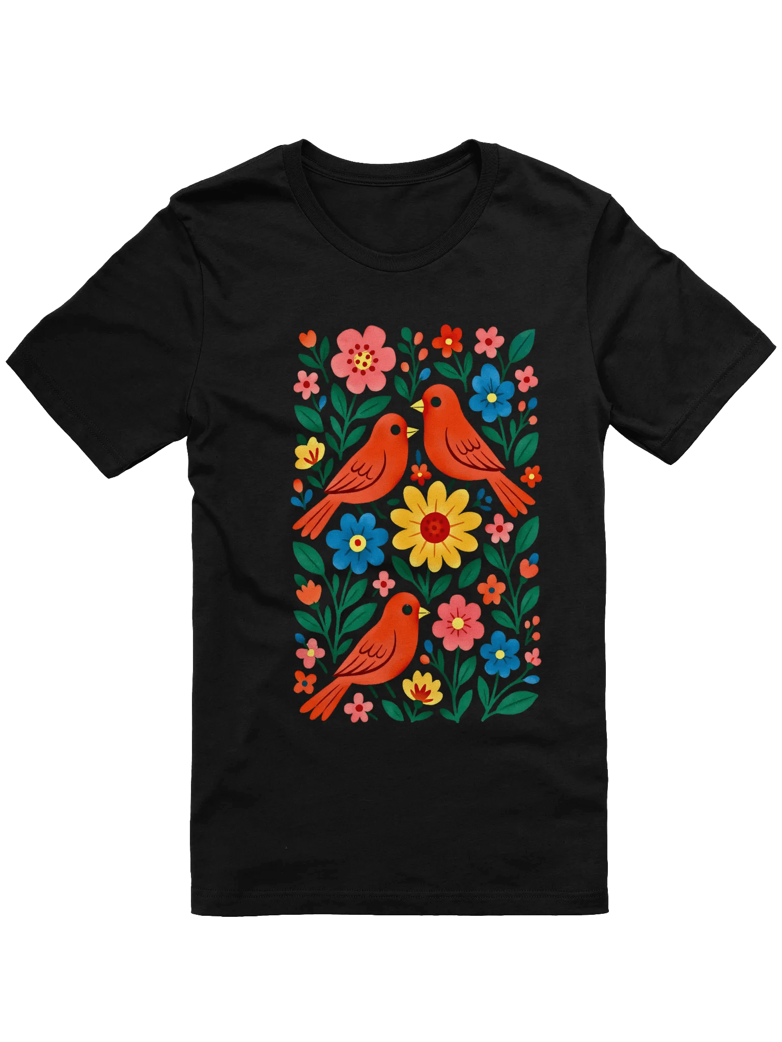 Vibrant Avian Harmony T-Shirt product image (2)