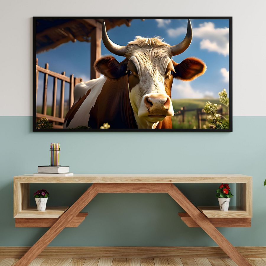 Oh Cow! TV Frame Art product image (2)