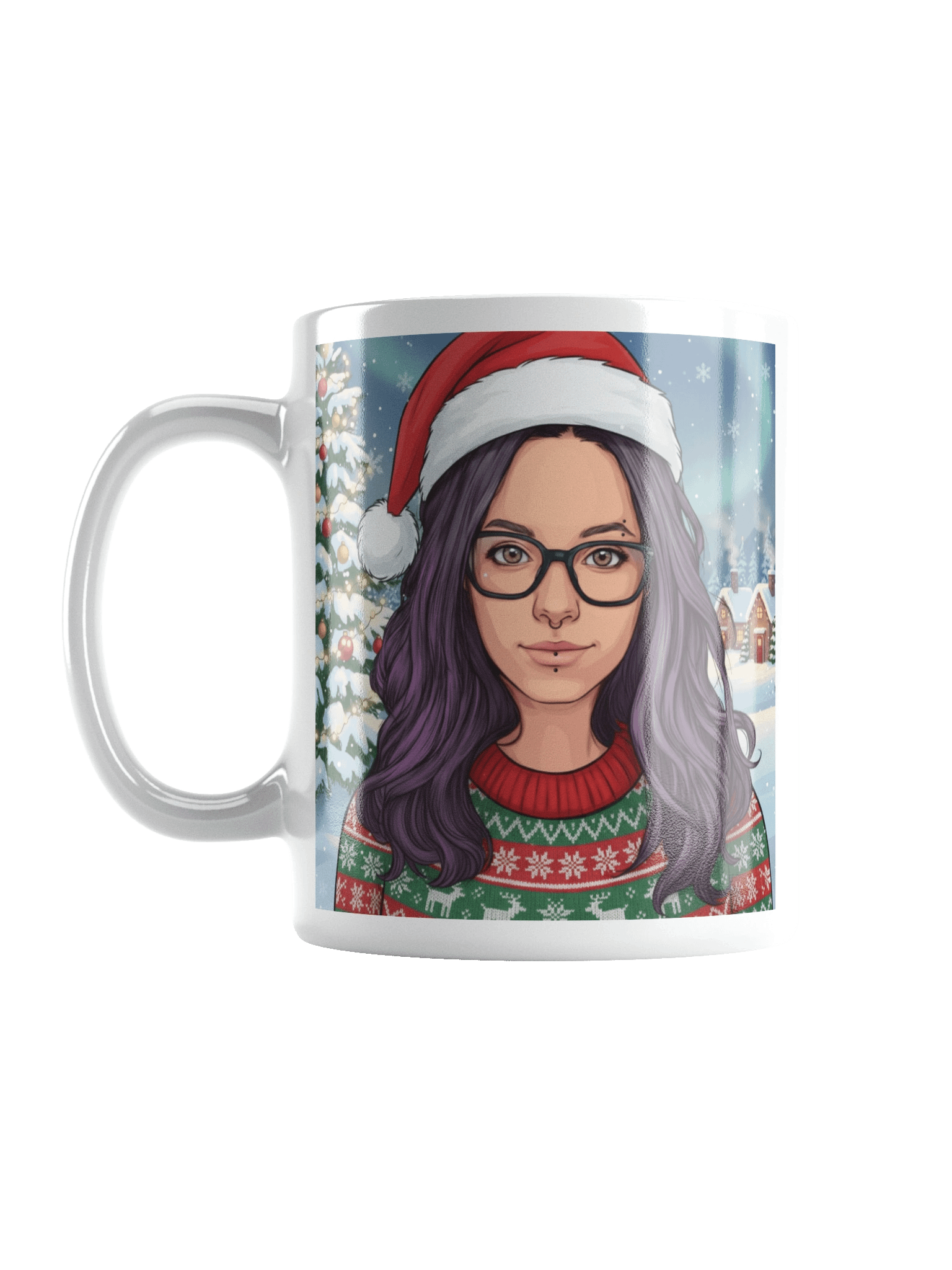 Christmas FEESH Mug w. Hat product image (1)