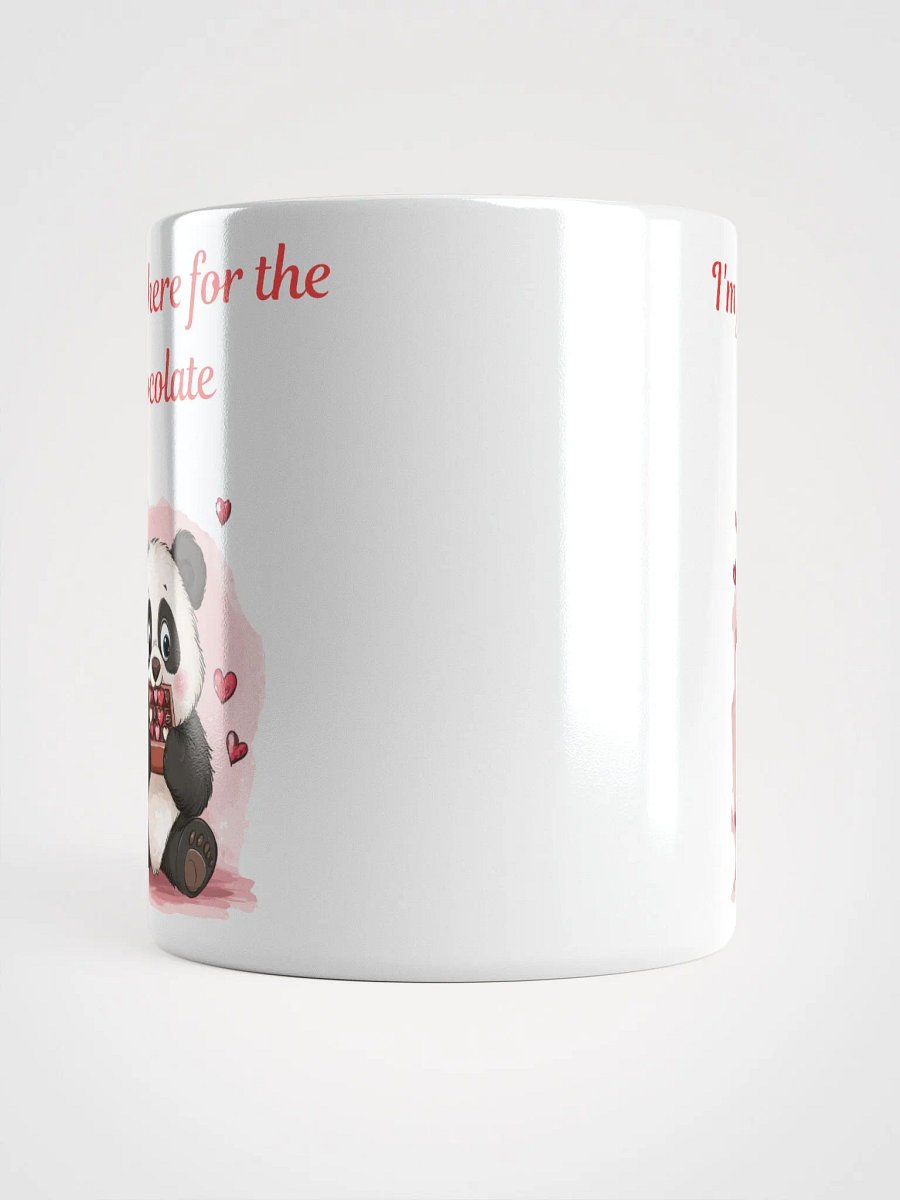 Just here for the chocolate love coffee mug product image (15)