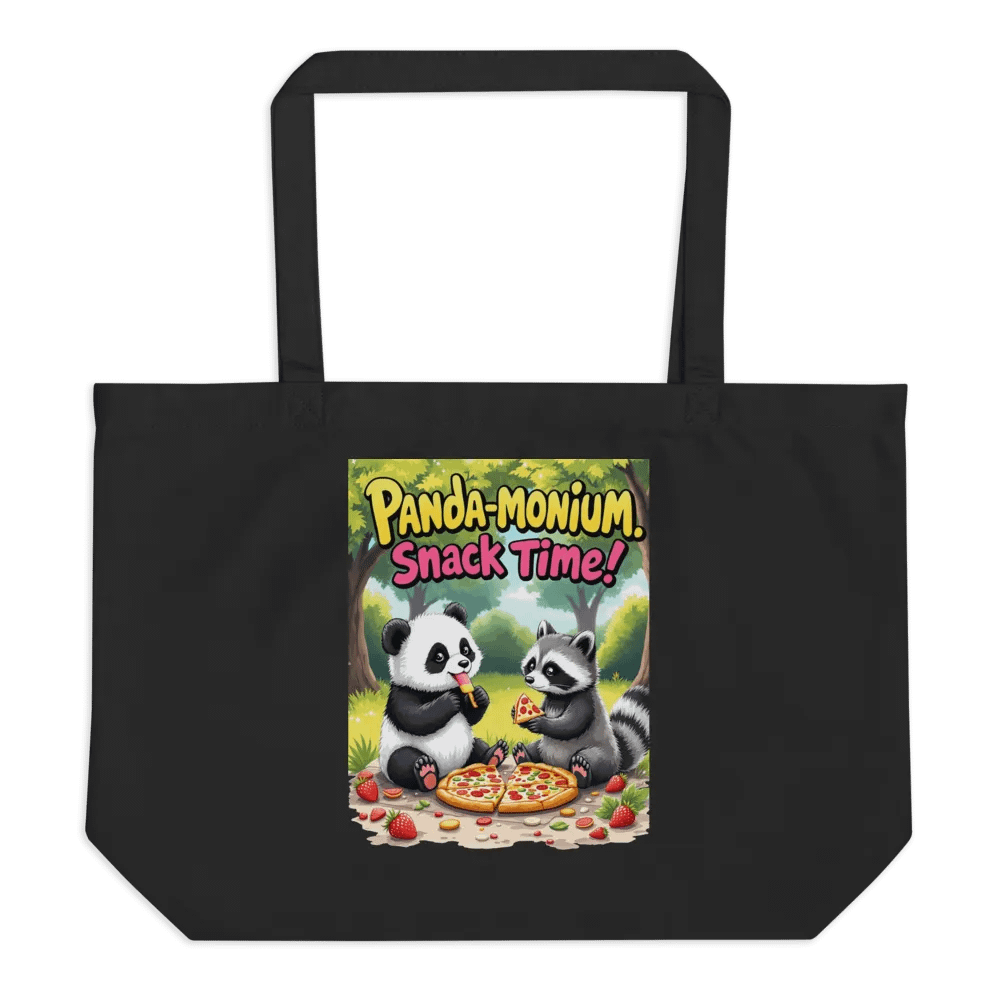 Panda-Monium Tote: Snack Time Edition product image (1)