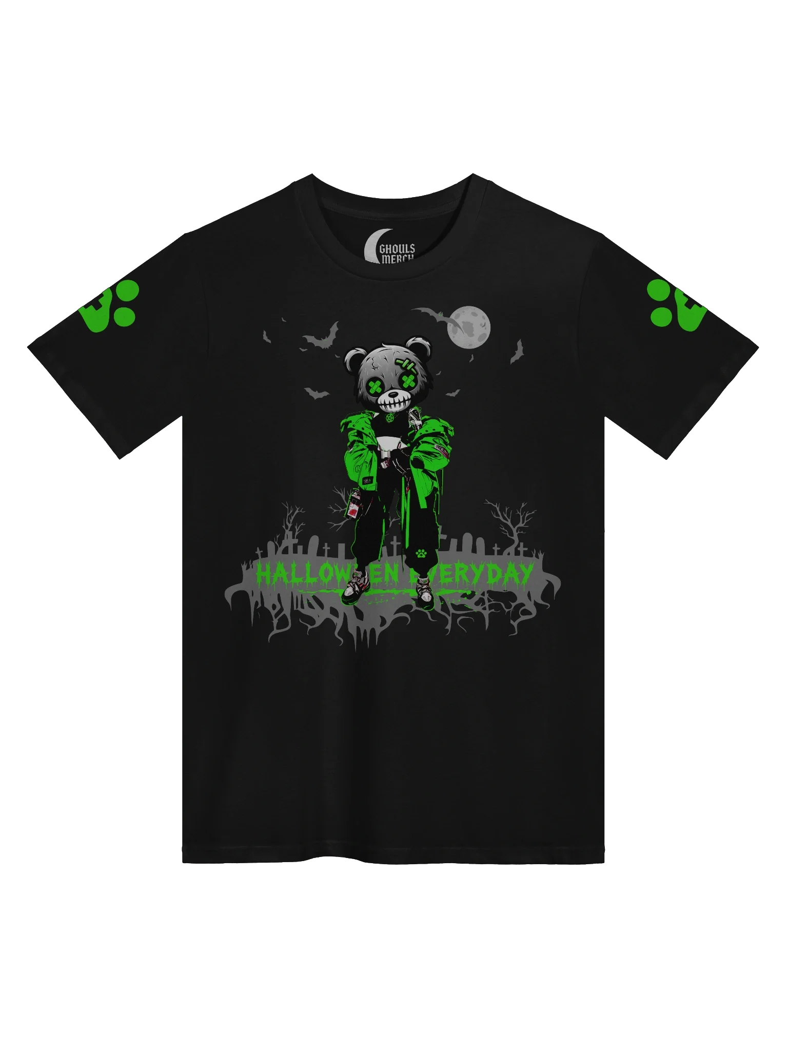 Halloween Everyday Spooky Bear Unisex T-Shirt product image (1)
