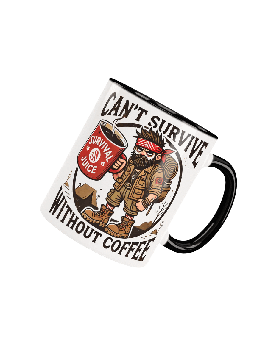 'Can't Survive Without Coffee' - Survival Juice Mug product image (1)