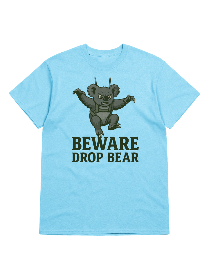 Funny Drop Bear T-Shirt – Gildan 5000 Unisex Heavy Cotton Tee product image (2)
