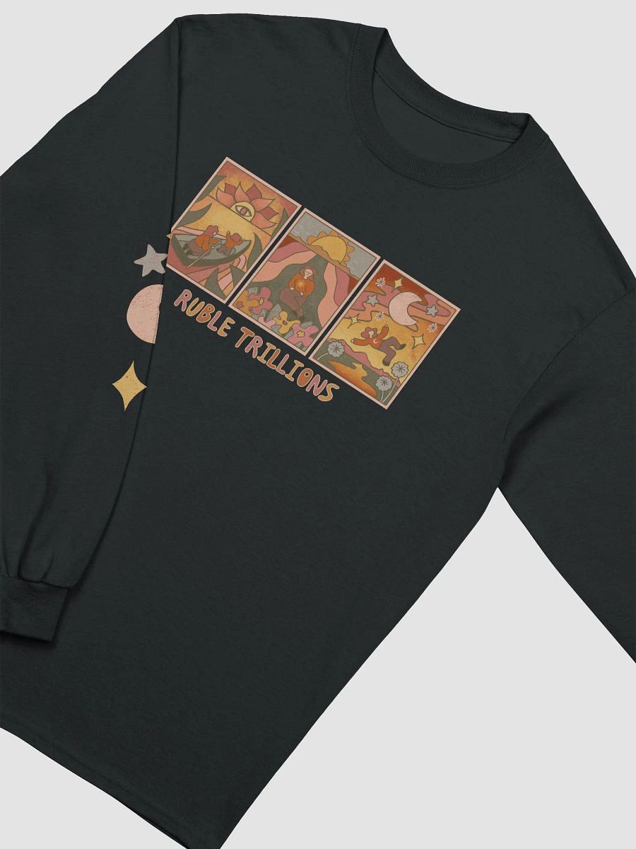 Tarot Trio with Celestial Sleeves - Gildan Brand Long Sleeve Tee product image (3)