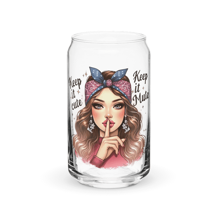 Keep It Cute Cup With Lid And Straw product image (1)