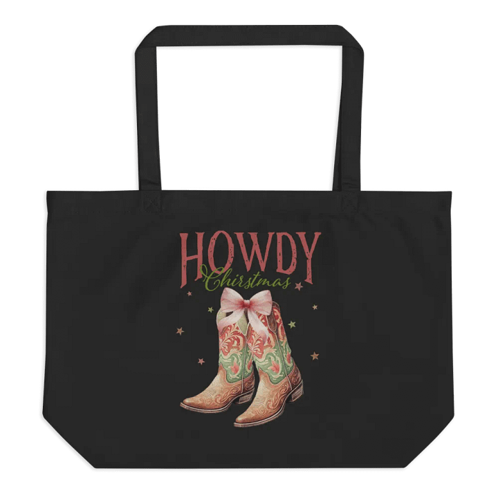 Howdy Christmas Tote product image (1)