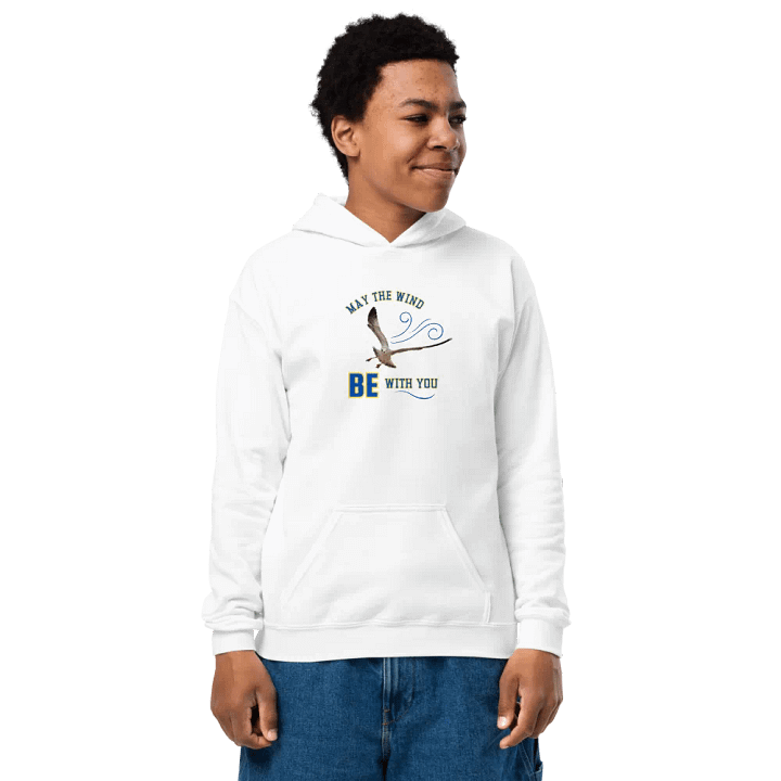 May the Wind Be With You - Youth Gull Hoodie product image (1)