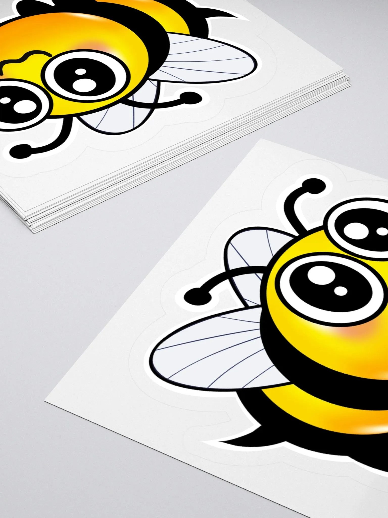 Bee Happy Sticker product image (10)