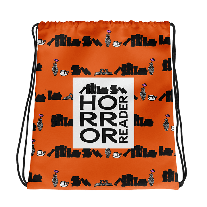 Classy Horror Reader Drawstring Bag product image (1)