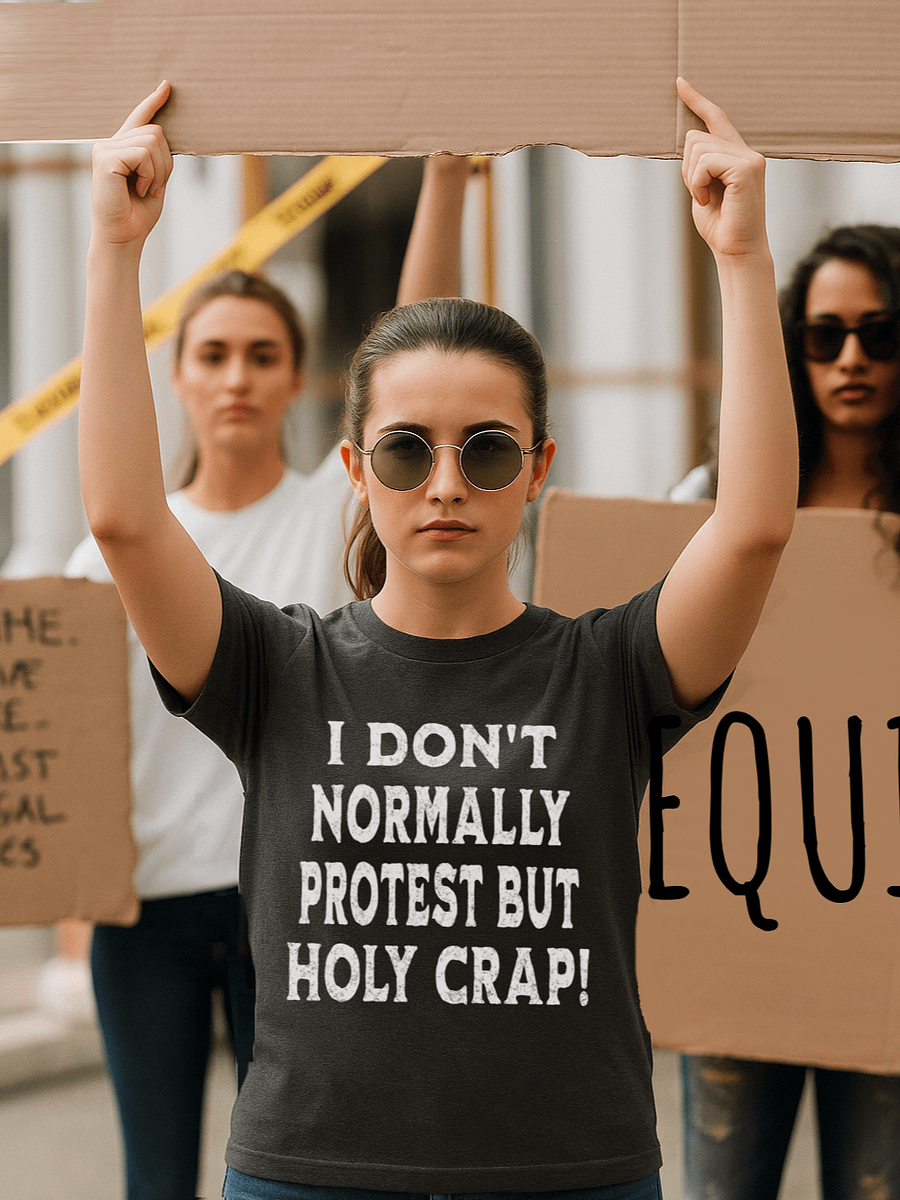 I Don't Normally Protest Tee product image (13)