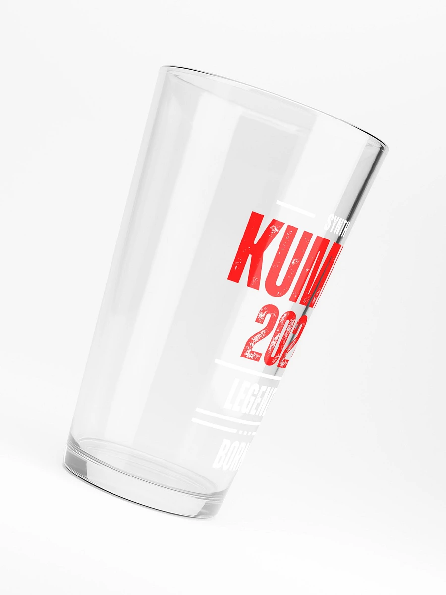 KUMITE LEGENDS BORN BEER GLASS product image (6)