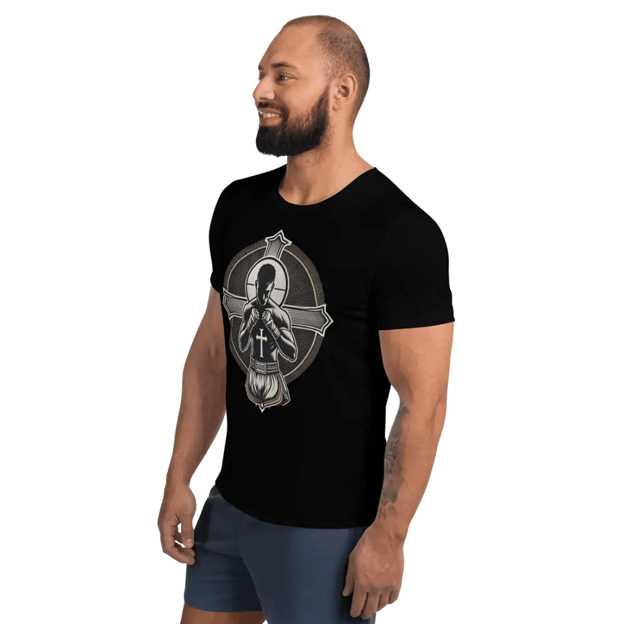 Fight for God Athletic T-Shirt (Muay Thai) product image (3)