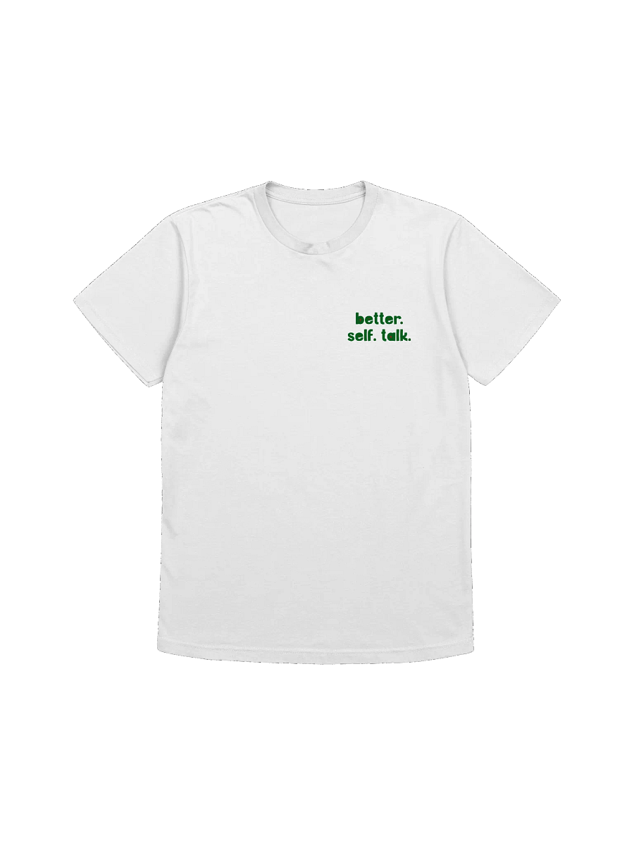 Better. Self. Talk. T-Shirt (Green & Red) product image (1)