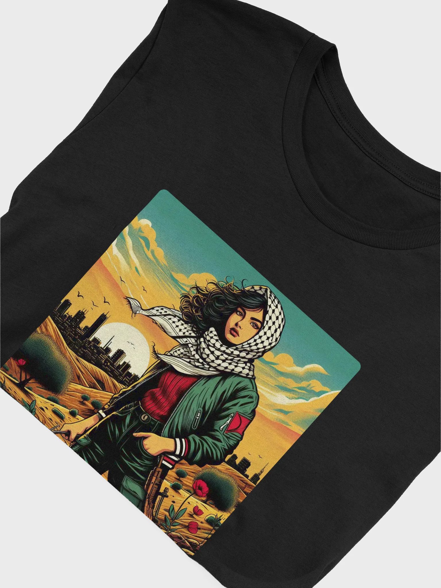 Sunset Serenity T-Shirt | Free Palestina product image (47)
