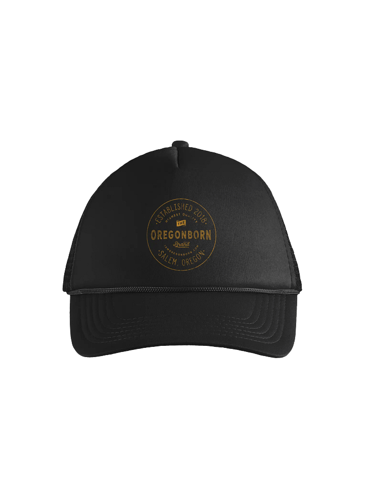 The Oregon Born Brand Foam Trucker Hat product image (1)