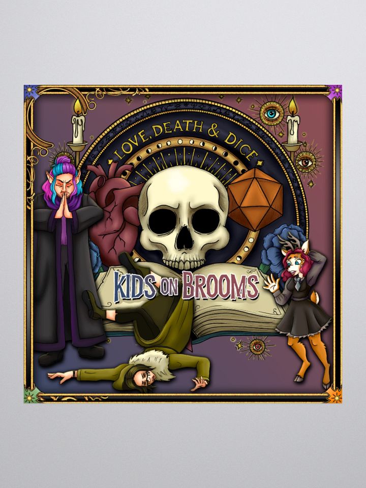 Cursed Curriculum – Magic School Sticker product image (2)