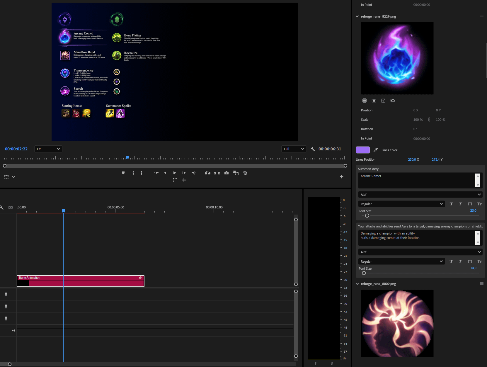 Rune Animation .mogrt product image (2)
