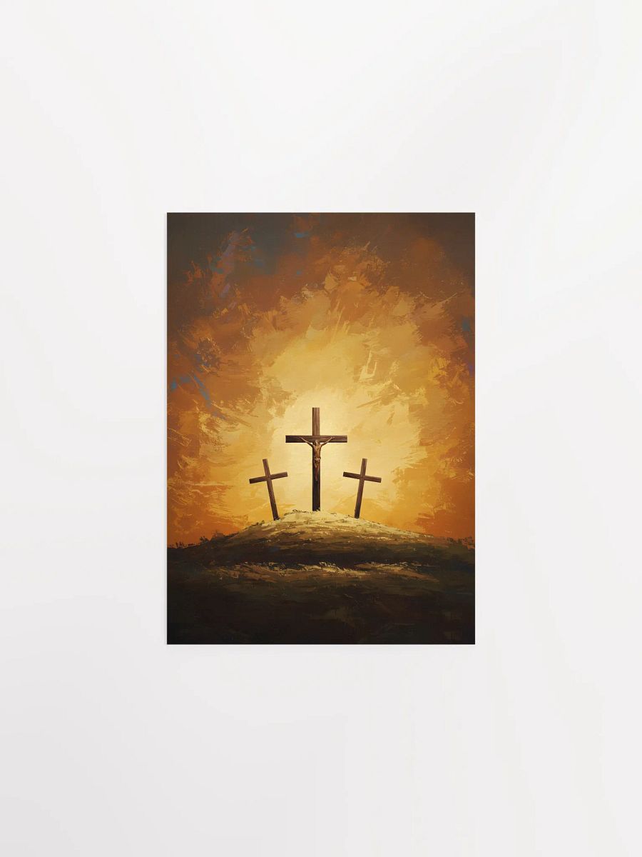 Three Crosses, One Redemption Poster product image (1)