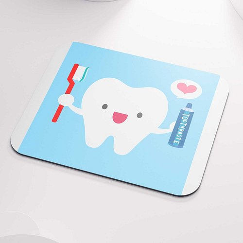 Happy Tooth Classic Mouse Pad
Unlock all-over designs by printing on this 3mm-thick soft polyester mouse pad. Gift it to your...