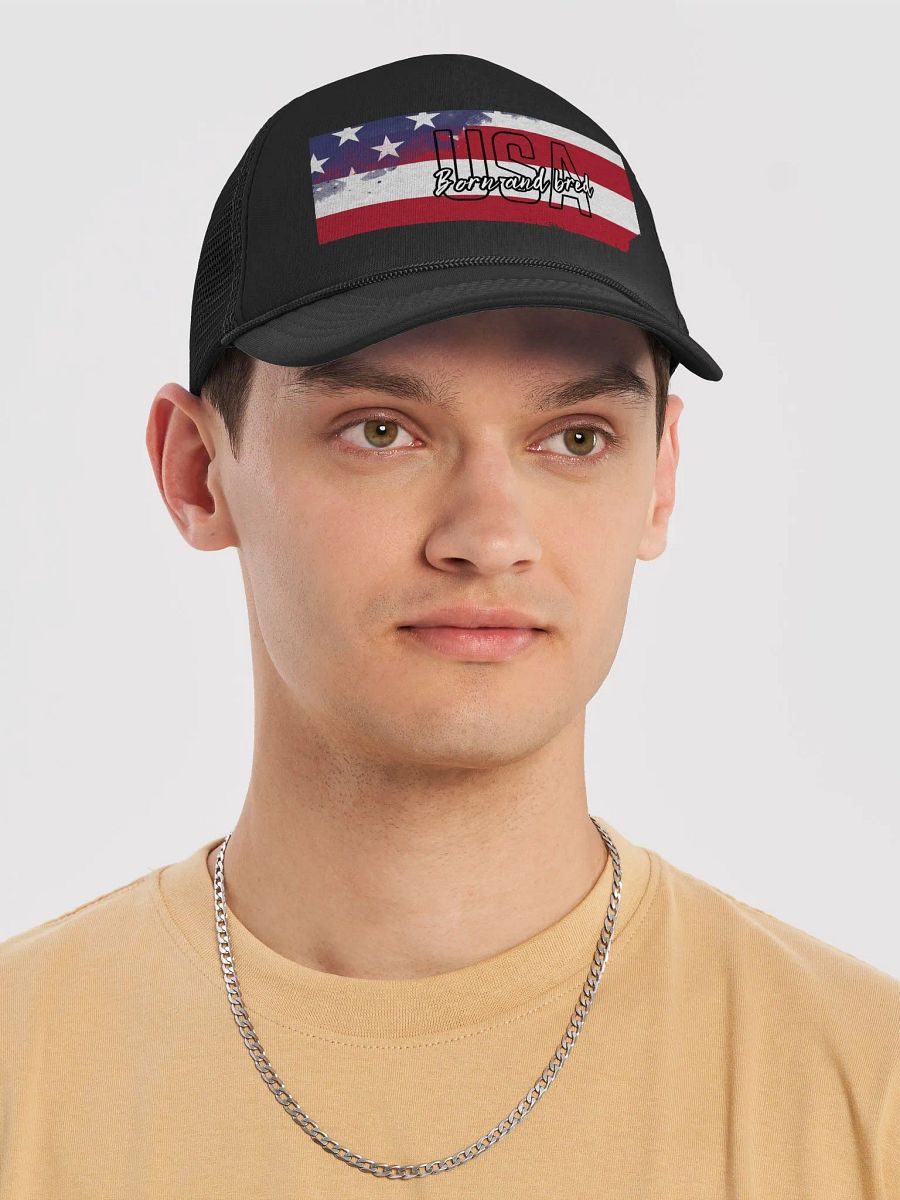 USA Born and Bred Trucker Hat product image (5)