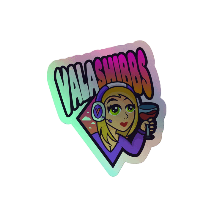 Holographic ValaShibbs Sticker product image (2)