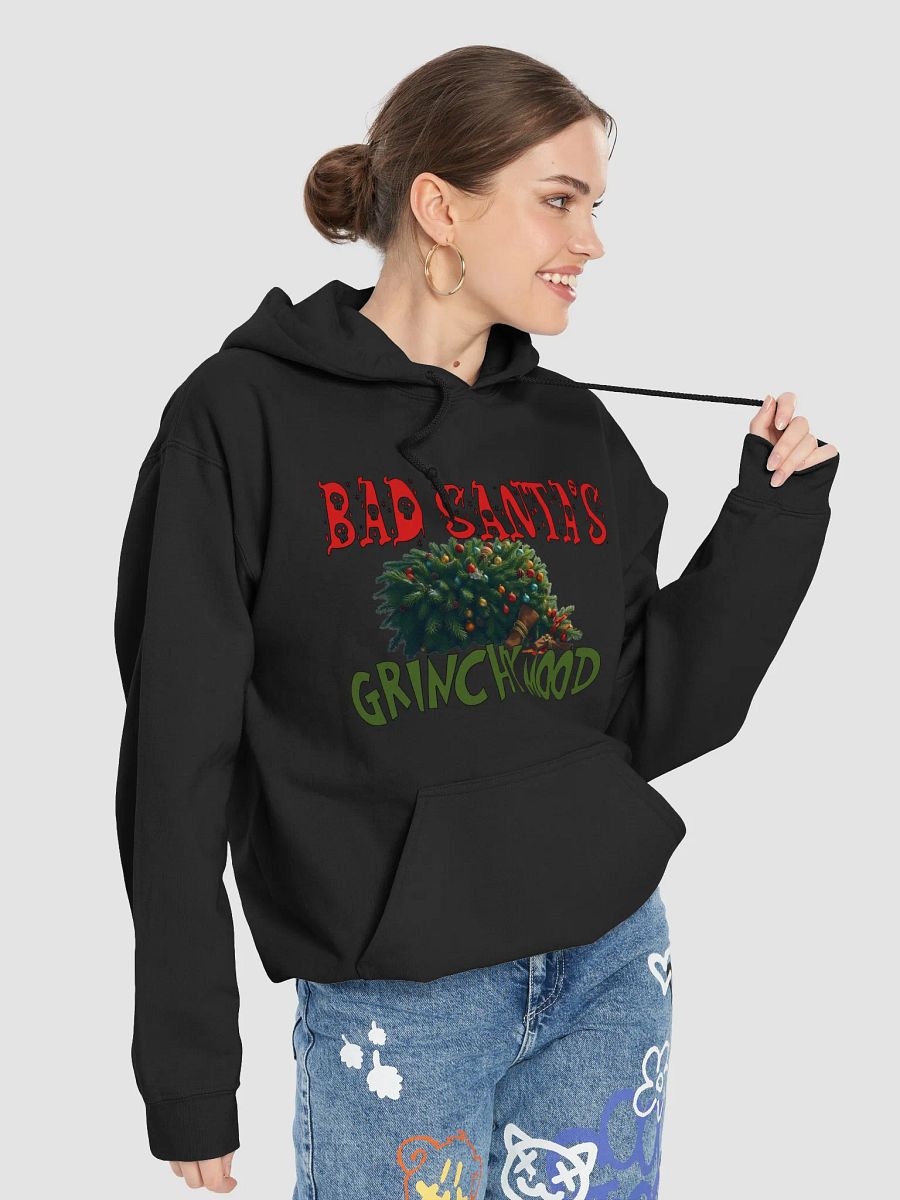 Bad Santa's Grinchy Mood Hoodie product image (75)