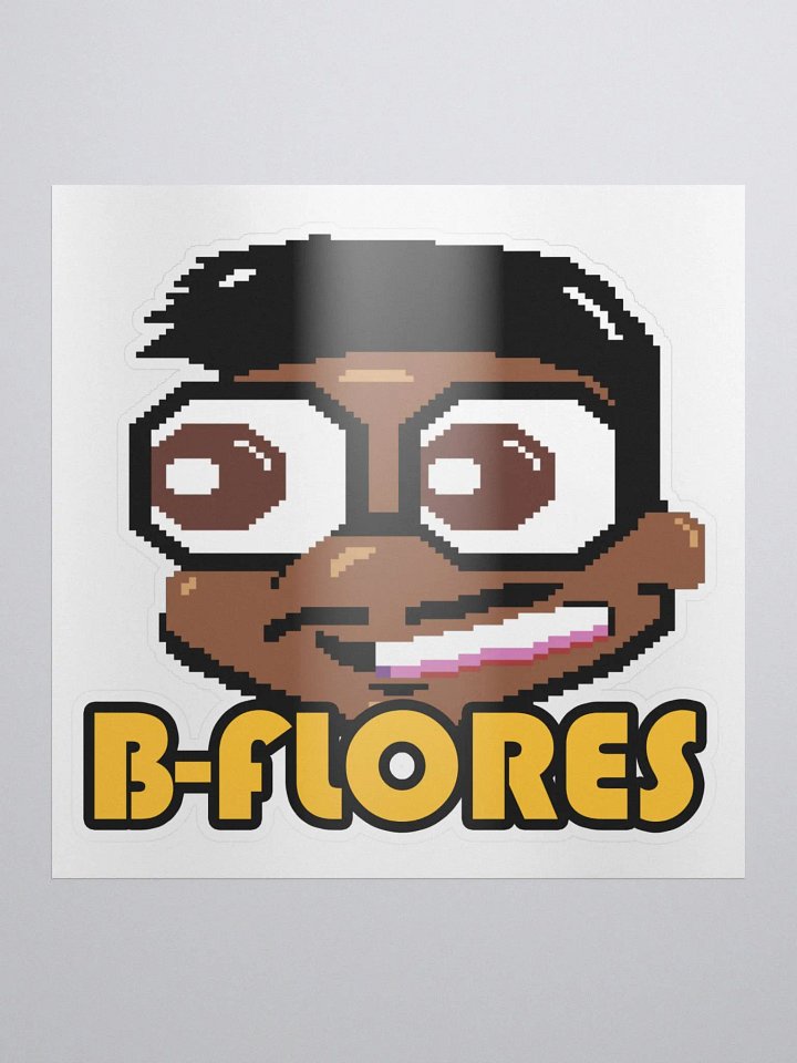 B-Flores face and name logo product image (1)