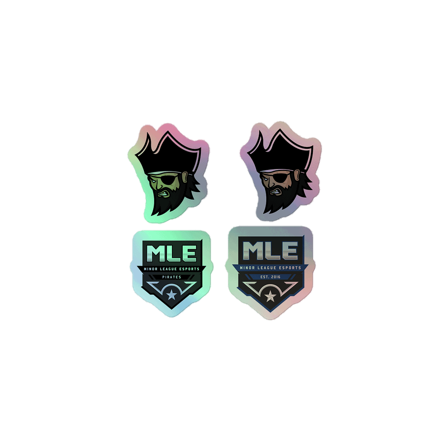 Pirates Holographic Sticker Sheet product image (1)