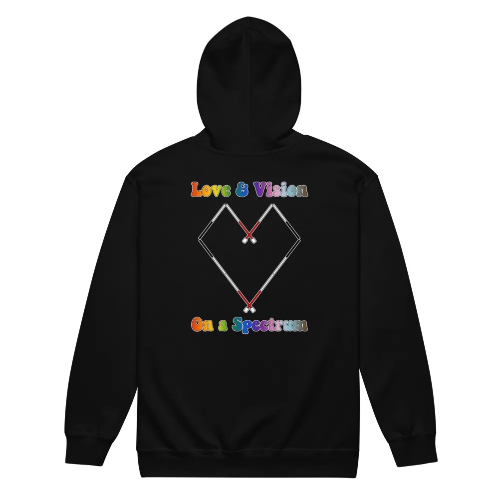 Love & Vision Spectrum Zip Up Hoodie product image (1)