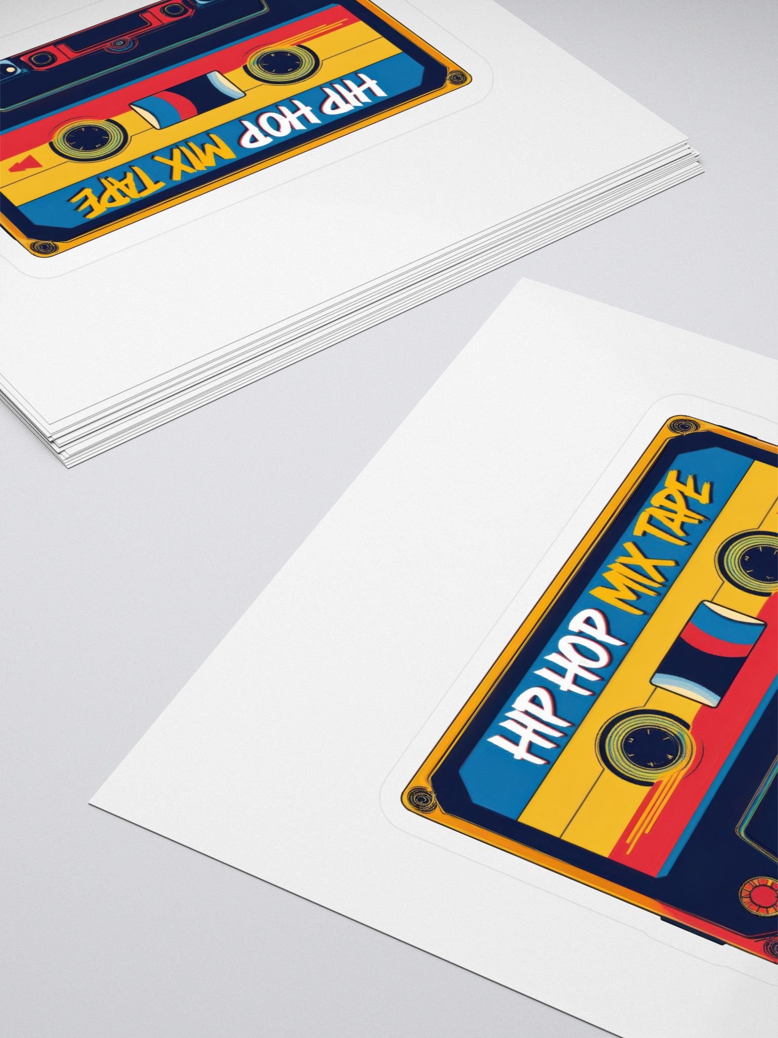 Retro Hip Hop Mix Tape Stickers product image (4)