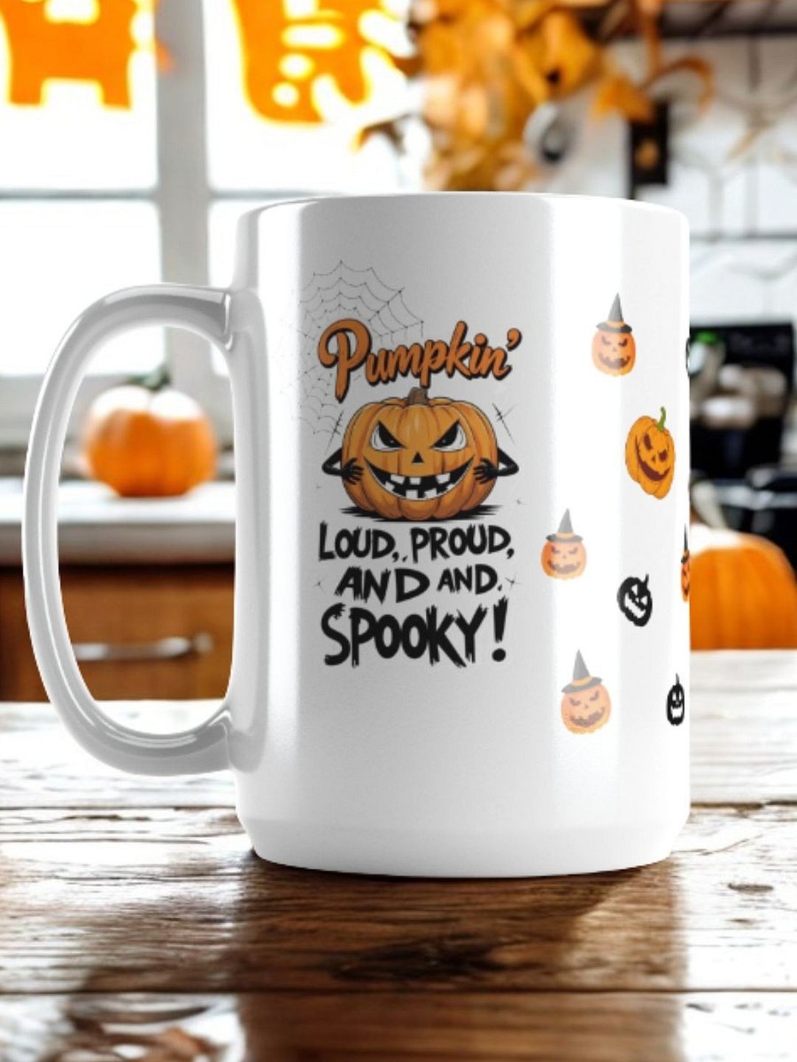 Pumpkin Loud , Proud and Spooky Mug product image (1)