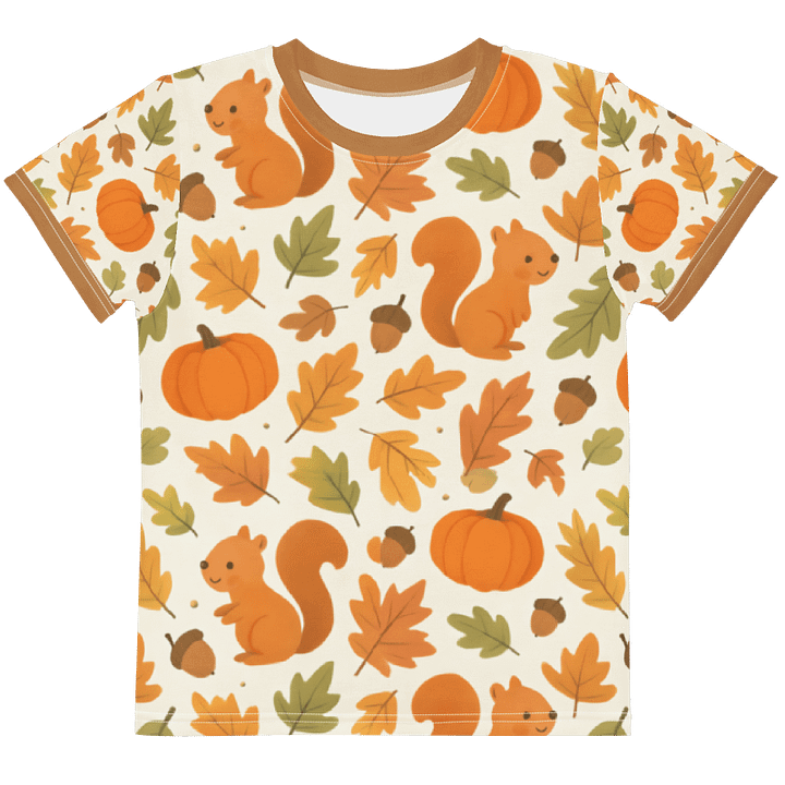 Little Autumn Adventures Kids Tee product image (1)
