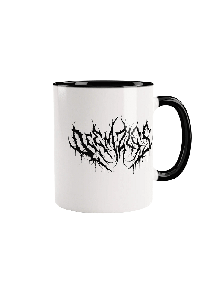 Deemzies Metal Logo Mug - White product image (1)