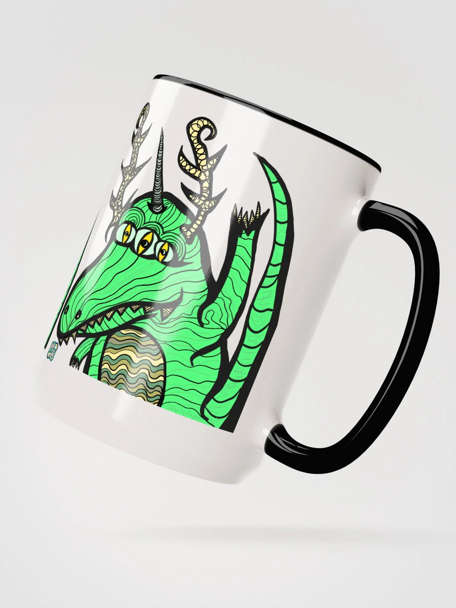 Tammy the Swampalope | Mythical Cartoon | Ceramic Mug product image (3)