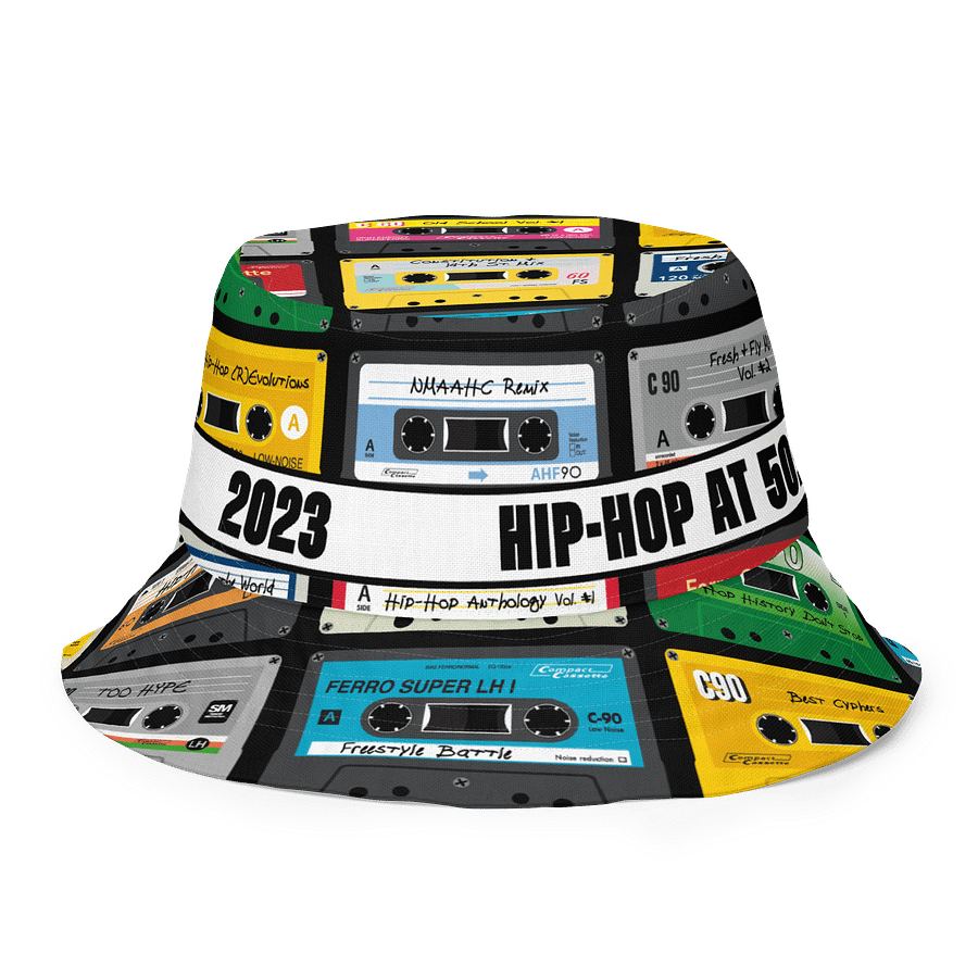 Hip-Hop at 50 Reversible Bucket Hat - Black Image 2