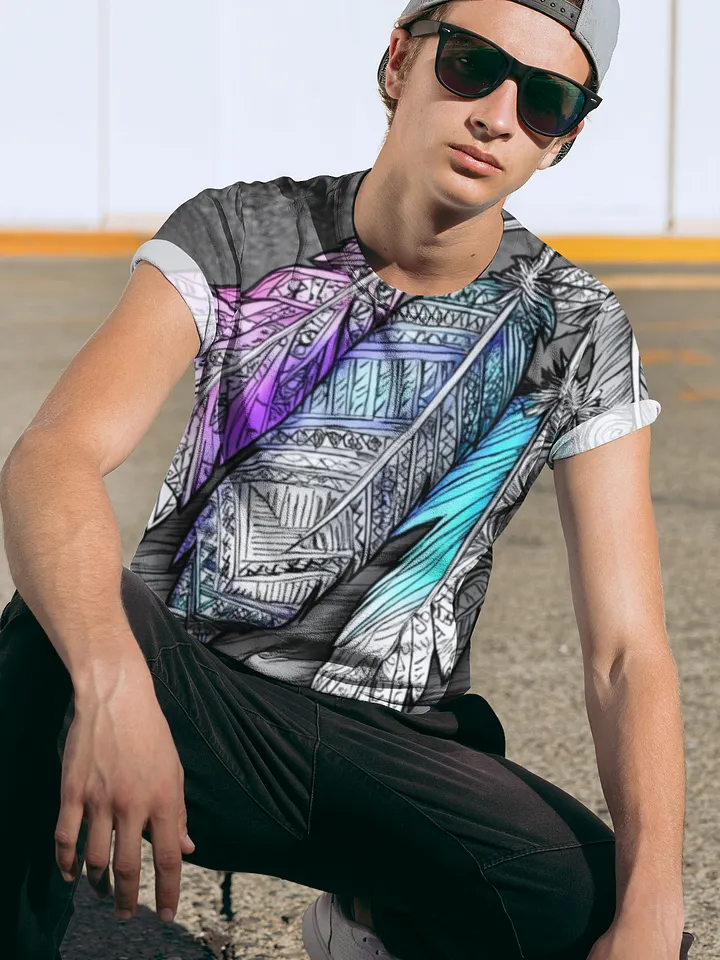 G Feathers, Crew Neck T-Shirt product image (2)