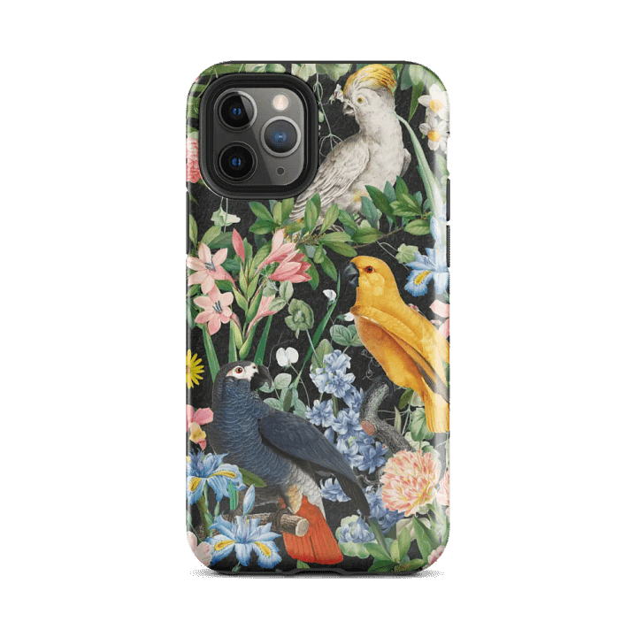 'Parrot Paradise Jungle' iPhone® Tough Case product image (1)