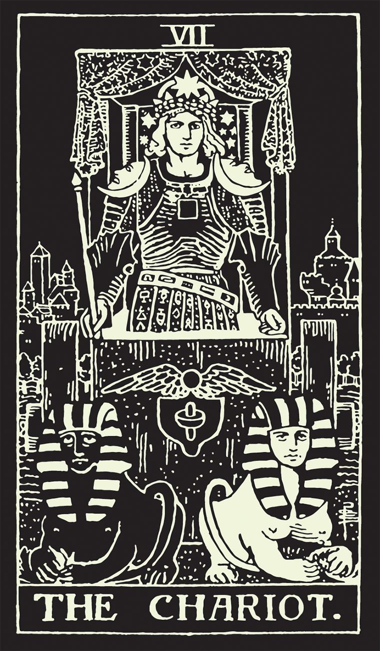 The Glow in The Dark Tarot Deck aka "The Goth Deck" product image (9)