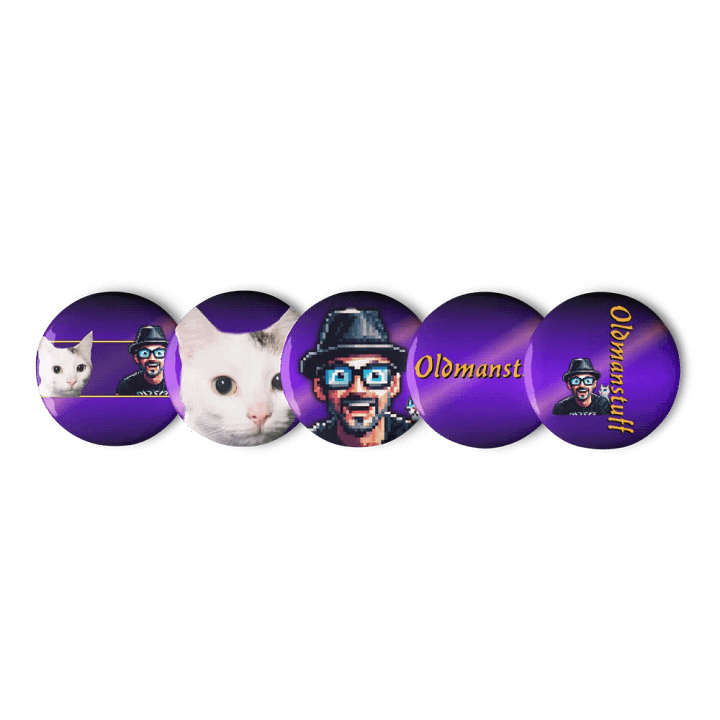 Channel 25 Buttons product image (1)