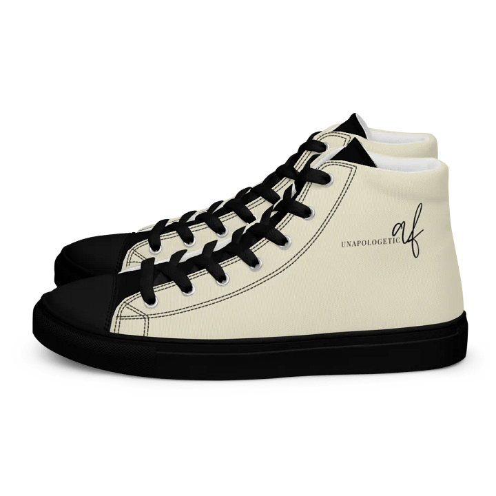 UNAPOLOGETIC af Women's High Top Canvas Shoes product image (1)