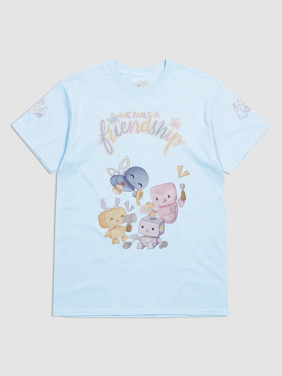 ✿ we built a friendship [white outline] product image (56)