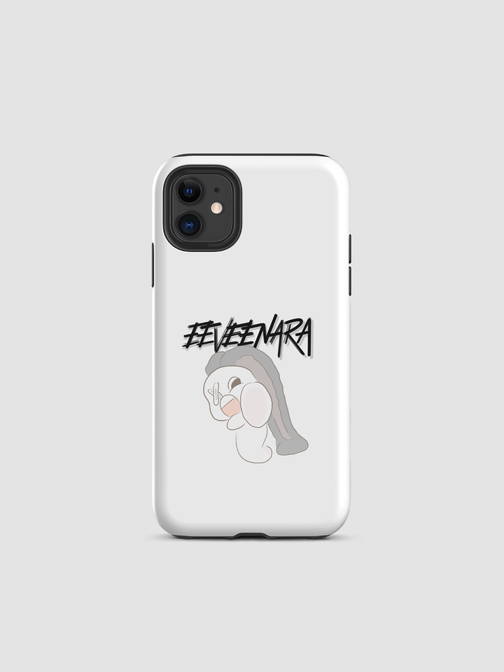 BUNNY KICK IPHONE CASE - [WHITE] product image (1)